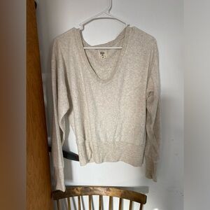 Billabong Beige Knit Top